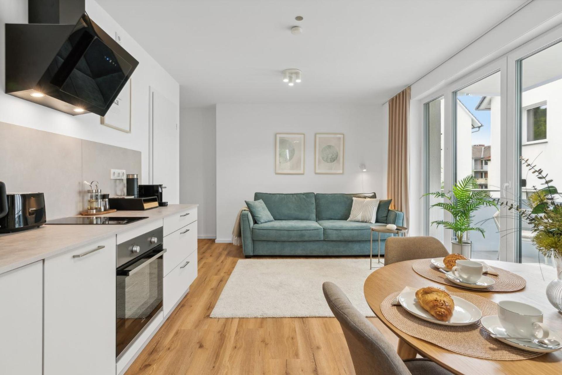 Zwei Apartments Fuer Bis Zu 8 Personen Zentral, Modern, Mit Terrasse & Balkon Bielefeld Exterior photo