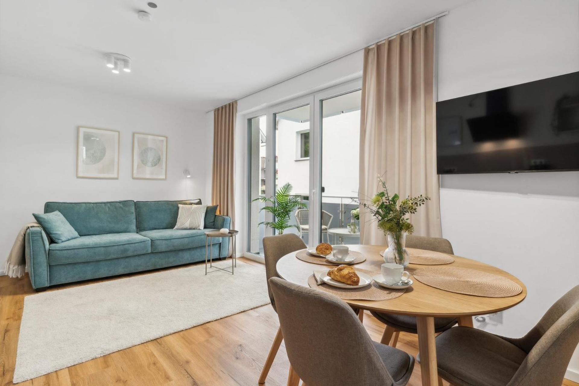 Zwei Apartments Fuer Bis Zu 8 Personen Zentral, Modern, Mit Terrasse & Balkon Bielefeld Exterior photo